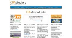 Desktop Screenshot of cpadirect.net